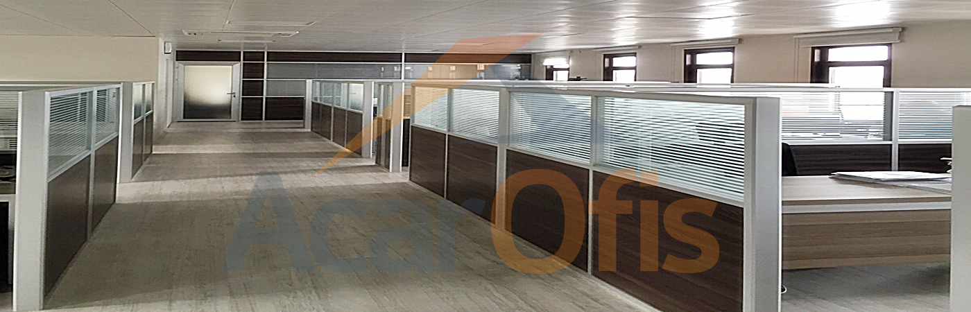 CAM CAMA OFİS BÖLME SİSTEMİ